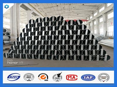 Китай Поляк горячего погружения 40FT 11900mm 3mm толстый гальванизированный восьмиугольный стальной продается