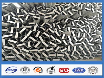 China metal galvanizado octagonal poste de acero de 13kv 15kv 69kv Filipinas en venta