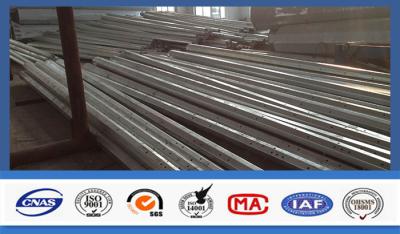China 30FT Nea Standard 500KGF Load 3mm Thick Hot Dip Galvanized Steel Pole for sale