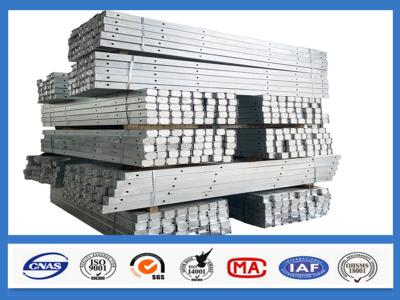 China 8ft 10ft Q235 Material 3mm Thick Cross Arm Hot Dip Galvanized Pole for sale