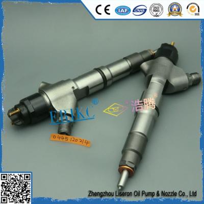 China Auto bosch fuel Injector 0445 120 214, bico common rail spare parts injector 0445120214 for sale