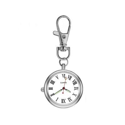 China Classic Pocket Watches Fob Keychain Nurse Watch Student Stationery Unisex Quartz Doctor Clocks Stainless Steel Round All for sale