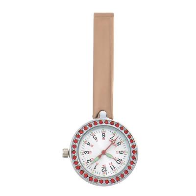 China Nurse Watches Diamond-studded Nurse Hanging Watch Simple Hospital New Pocket Medical Watch Fashion Doctor Clocks for sale