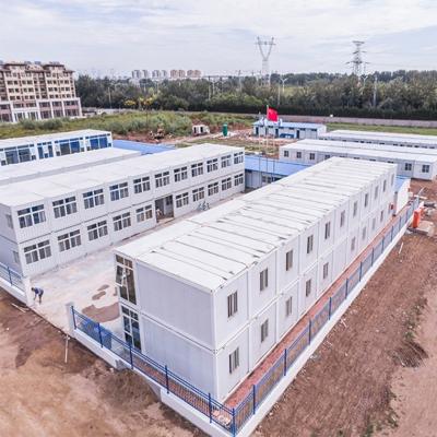 China Zontop Morden Luxry Steel Structures Modular 40feet 2 Bedroom Construction Real Estate Prefabricated Container  Hous for sale
