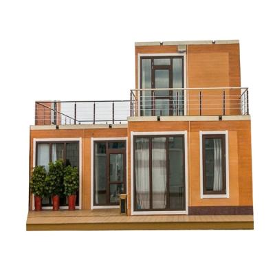 China Zontop Modern Building Luxury Complex Design Mdular  Prefabricated Container Prefab Light Steel Villa Apartments House for sale