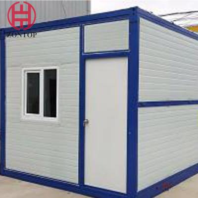 China Zontop 20 Ft 40 Ft Steel Mobile  Home Modular Prefab Container House China Prefab Houses Expandable House for sale