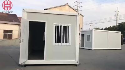 China Zontop High Quality Flat Pack Container House Prefabricated   Prefab House And Container Office  House for sale