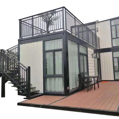 China Zontop Flat Pack Container House Two Bedroom  Ready Made Prefab Container 20ft 40 Ft Modular Home for sale