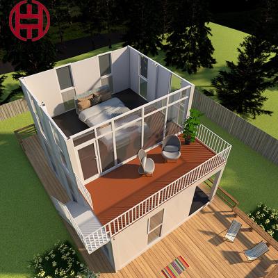 China Zontop Low Cost Flexible 4 Bedroom Prefab Shipping Container   Container House for sale