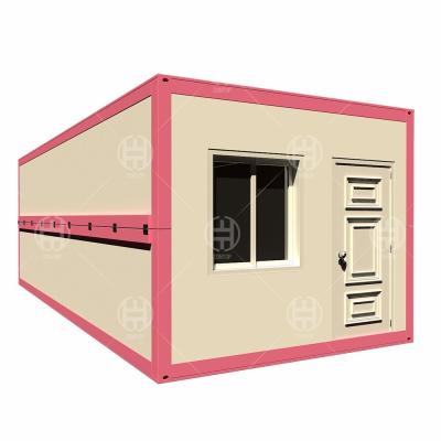 China Zontop  New design 40 ft  portable storage  two story modular  Foldable container house for sale