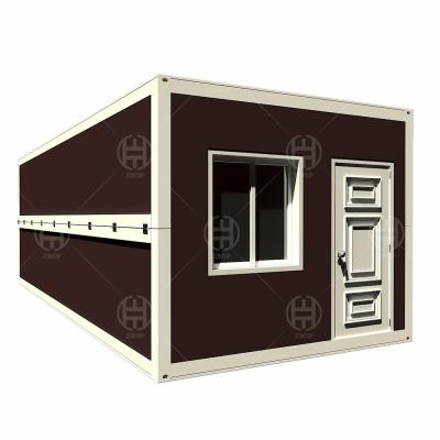 China Zontop China 20ft 40ft Luxury Two Storey Living Modular Home Foldable Container House for sale