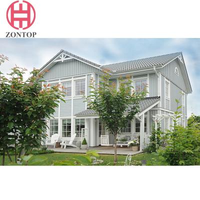 China Zontop China Ready Made Durable 20ft 40ft Modern Design Luxury Home Prefab Container House for sale