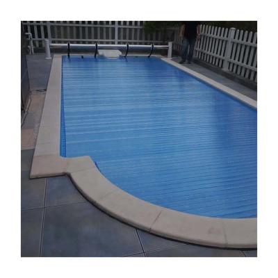 China Anti-UV Automatic Plastic Pool Cover The Must-Have for Extending Your Swimming Season for sale