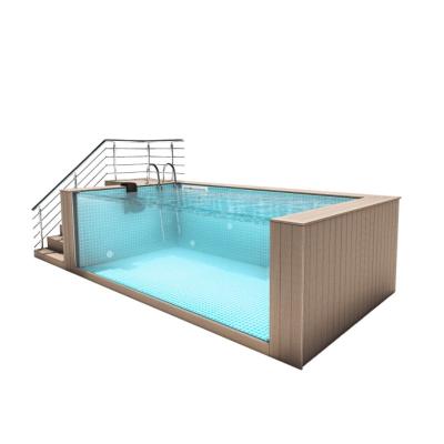 China Transform Your Rise Interior into a Swimming Destination with Aupool Above Ground Pool for sale