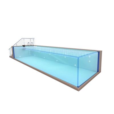 China Acrylic Above Ground Frame Pool Water Purification System for Modular Swimming Pool for sale