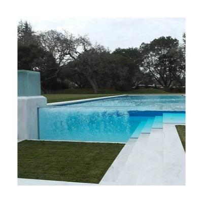 China Backyard Infinity Edge Pool with Acrylic Glass View Window and 30-950mm Thickness for sale