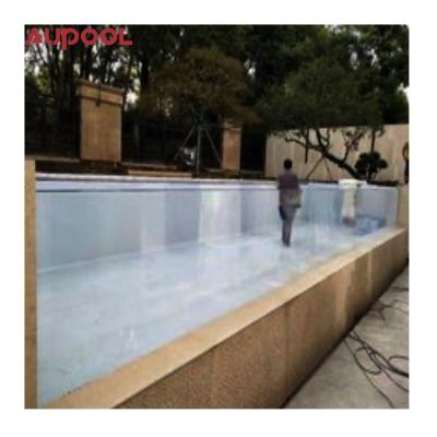 China 36V Automatic Electric Cover for Swimming Pool Design Clear Acrylic Glass Sheet Panels for sale