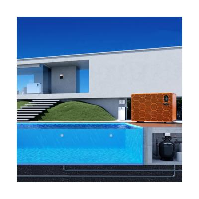 China Swimming Season AUPOOL High Transparent Acrylic Swimming Pool with Window and Spa for sale