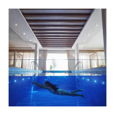 Chine Piscine extérieure préfabriquée en fibre de verre Polyester Piscine acrylique en terre pour votre projet de piscine à vendre