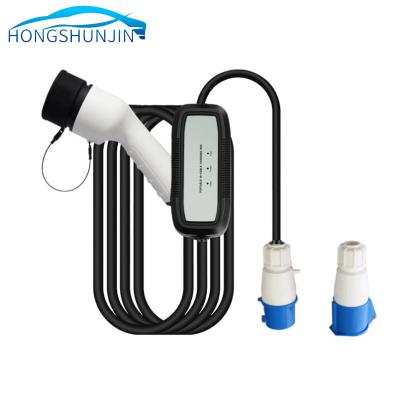 China Single Phase 7KW Portable EV Charging Stations FCC RoHS CE for sale