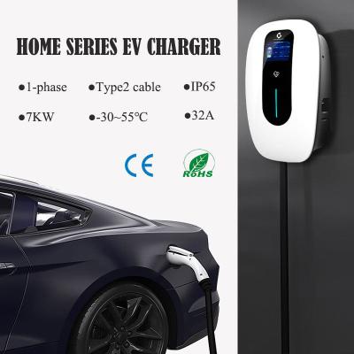 China Type 2 Home EV Charging Station Wallbox Commercial IP66 for sale