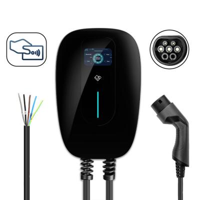 China 7kw 11kw 22kw 16A 32A Wifi Wallbox EV Charger Type 2 Fast Charging for sale