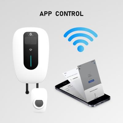 China APP Control OCPP 1.6 Home EV Charging Station 1 Phase Waterproof ROHS EU Standard for sale