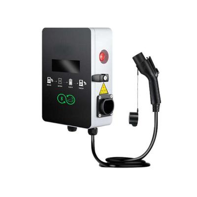 China 1 Phase 22KW AC EV Charger 2 Plug Model 3 Type 2 Cable OEM ODM for sale