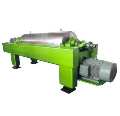 China Separación decantador centrifugadora de 3 fases tricanter extractor de aceite a escala industrial en venta