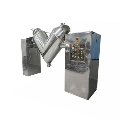 China Máquina de mistura de alimentos em pó misturadora de tipo V para uso em laboratório à venda