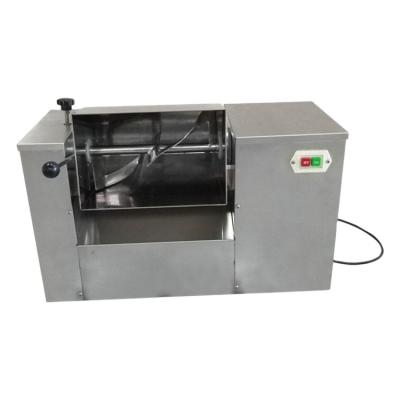 China New trend Stainless steel groove mixer trough type powder mixing machine producer for sale