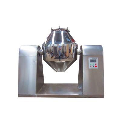 China Máquinas de moldagem de pó rotativo de inclinação Máquinas de mistura de tambor de cintura Máquina de mistura de substâncias químicas de cone de barril à venda
