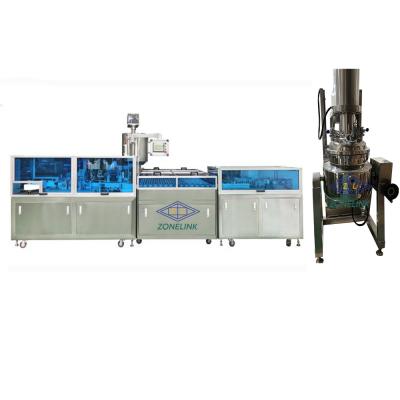 China Linha de produção de supositórios em pequena escala Máquina automática de formação de supositórios em bolhas à venda
