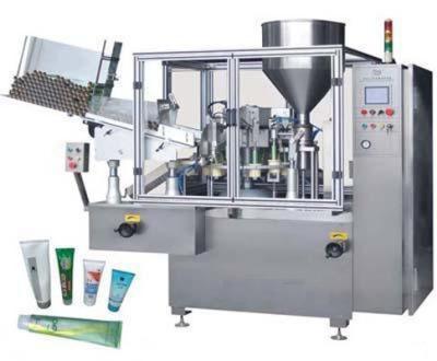 China Máquina de enchimento de tubos de plástico molho de creme cosmético pomada Máquina automática de enchimento e vedação de tubos à venda