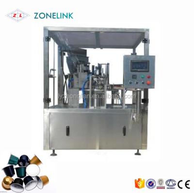 China Máquina automática de enchimento de cápsulas de café 1000-12000BPH Para taça K à venda