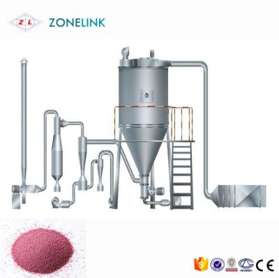 China Máquina de secagem por pulverização automática completa Máquina de secagem por pulverização de goma árabe à venda