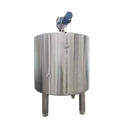 China Stainless Steel Liquid Chemical Food Blending Heated Jacket Mixer Tank With Agitator à venda