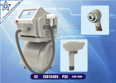 China 808 Nm Laser Permanent Painless Hair Removal Machine With Trolley CE / ISO 13485 for sale
