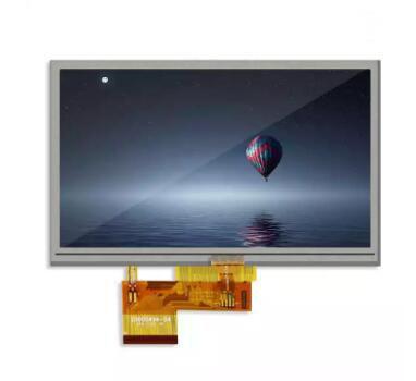 China 67Pins TFT Touch Screen Display AT050TN34 V.1 5 Inch LCD Display Hdmi 400cd/M2 for sale