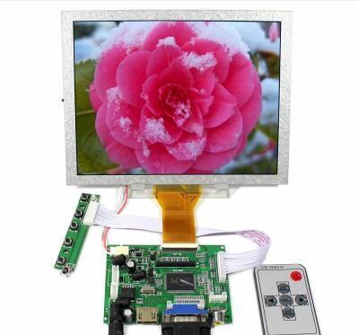 China 6bit 8bit TFT HD Display Antiglare Ej080na-05a 8 Inch LCD Monitor for sale
