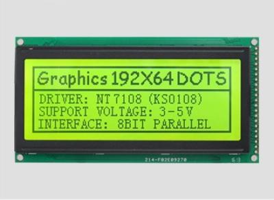 China COB COG Graphic LCD Module 192*64 Character Dot Matrix LCD Display Rohs for sale