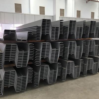 China Cold Formed Steel Sheet Pile ZZ18 - 700 Z Type Shape For Construction en venta
