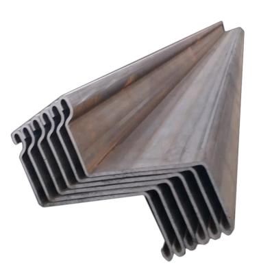 China S390 Metal Steel Sheet Piling Piles Cold Form U Type For Construction en venta