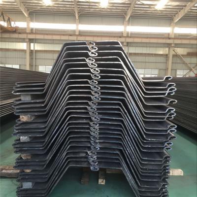 China Cold Formed S275 Steel Sheet Pile U Shaped Types For Construction for sale