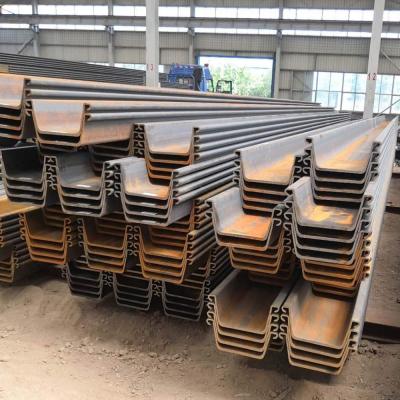 China SY295 Hot Rolled Steel Sheet Pile U Type For Water Resisting à venda