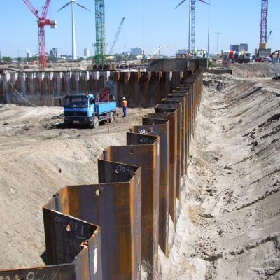 Chine High Durability Steel Sheet Piling For Varying Thickness And Corrosion Resistance à vendre
