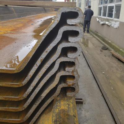 China High Durability Steel Sheet Pile For Industrial Uses Low Maintenance en venta