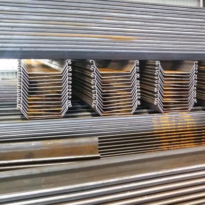 China Easy Installation Steel Sheet Pile With Varying Length And Width à venda