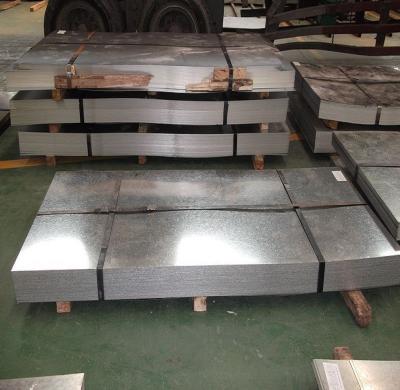 China Grade 60 26 Gauge Galvanized Sheet Metal 4x8 Astm A527 A526 standard for sale