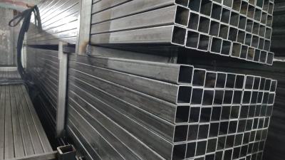 China Black Annealed Square and Rectangular Carbon Steel Tubes for Customized Applications for sale